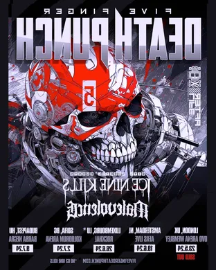 Five Finger Death Punch, Cody Jinks & Eva Under Fire